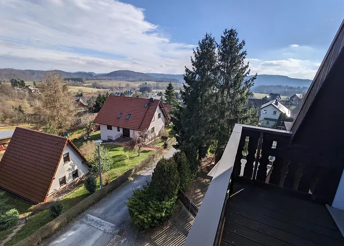 B8 Urlaubsmagie Bergsteigerwohnung Mit Balkon Mit Aussicht Aufs Elbsandsteingebirge شقة زبنيتس