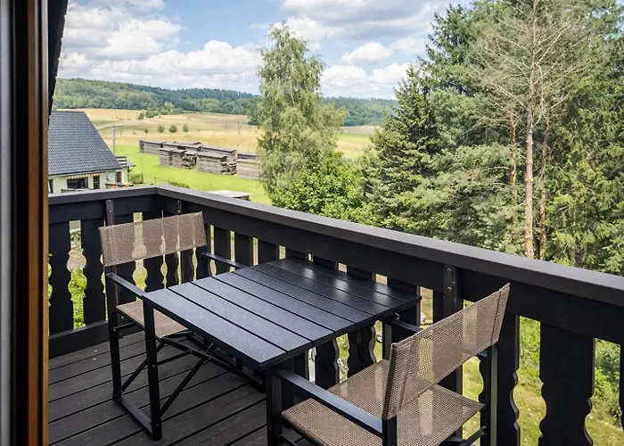 B8 Urlaubsmagie Bergsteigerwohnung Mit Balkon Mit Aussicht Aufs Elbsandsteingebirge * زبنيتس